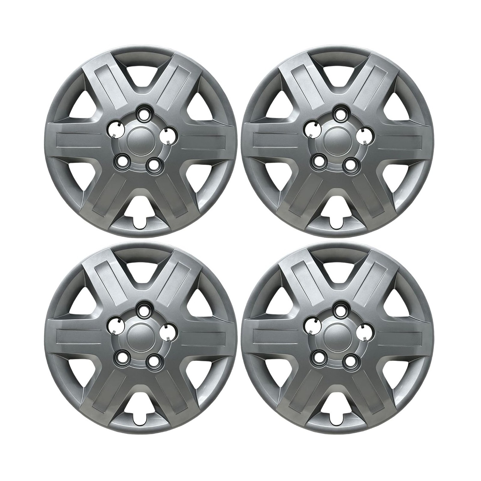 Premium Replica Hubcap Set, Fits Dodge Caravan 2008-2013, Replacement 16-inch…