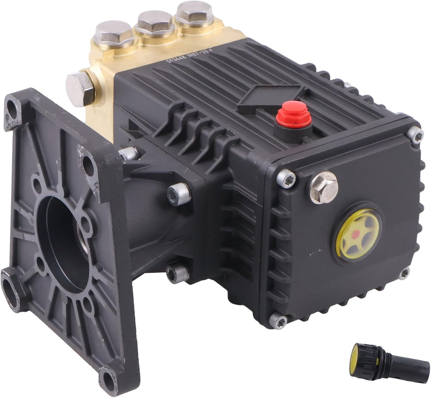 High-Performance Triplex Plunger Pump 4000 PSI 4.0 GPM Forged Brass Head