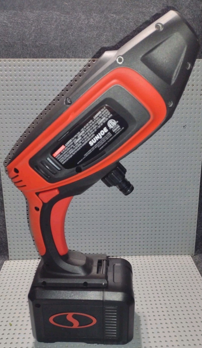 Sun Joe 24V-PP350-LTE-P1 24-Volt Ion+ Cordless Power Cleaner 350 PSI READ