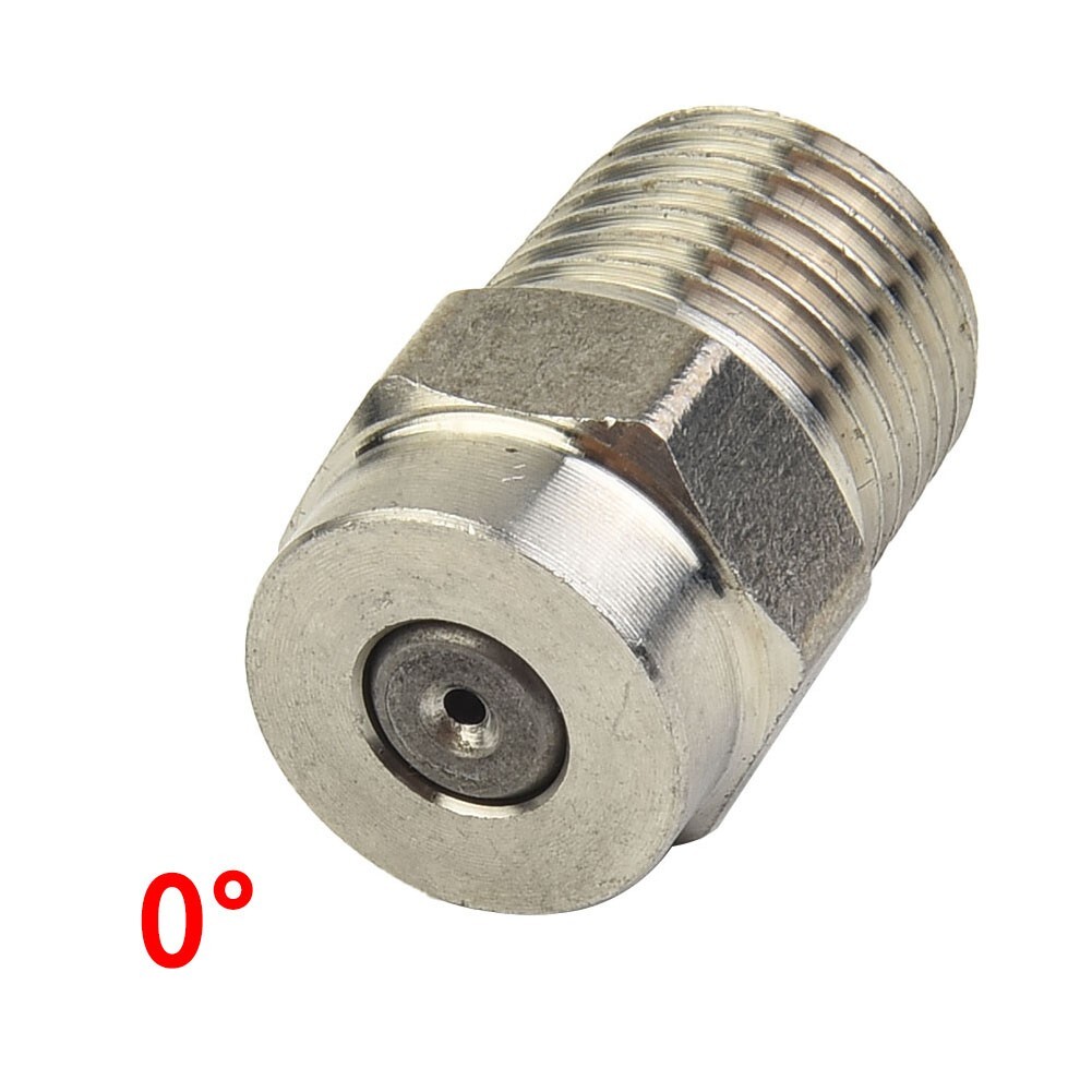 1Pc Pressure Washer For Cleaner Nozzle Replacement Thread Type Spray New