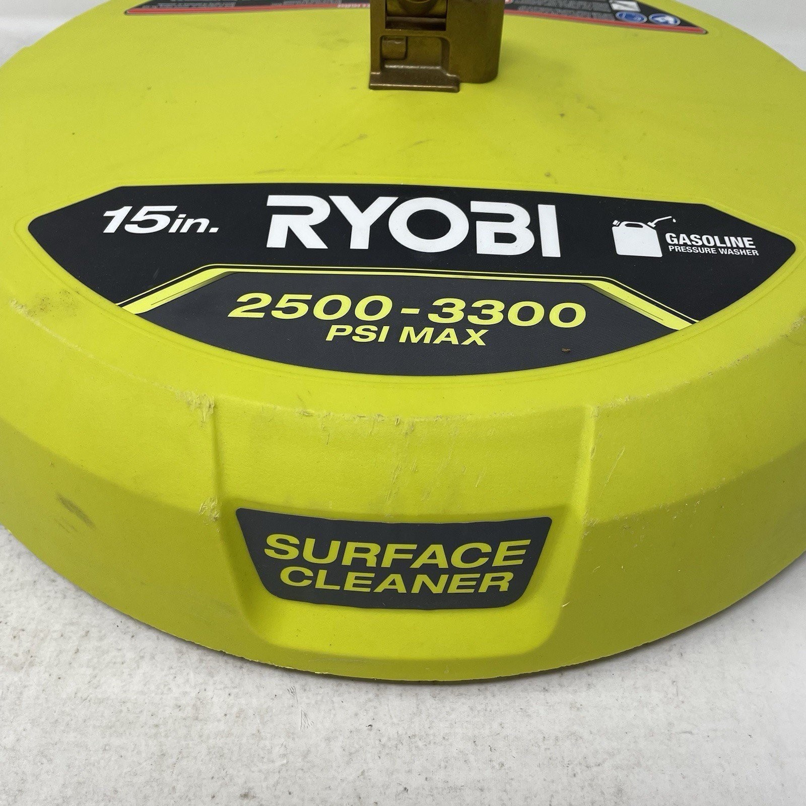 Ryobi RY31SC01 15 in. 3300 PSI Surface Cleaner for Gas Pressure Washer