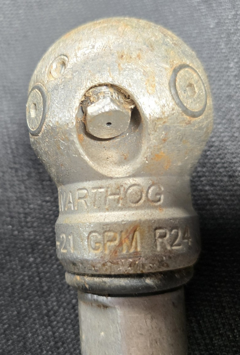 Warthog WT Classic R24 Rotary Sewer Jetter Nozzle 21 GPM 5000 PSI Genuine
