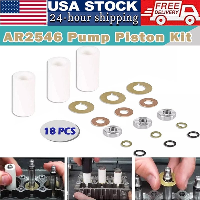 AR2546 Pump 18mm Piston Kit Ceramic Plunger For Annovi Reverberi RK RKA RKV XRCA
