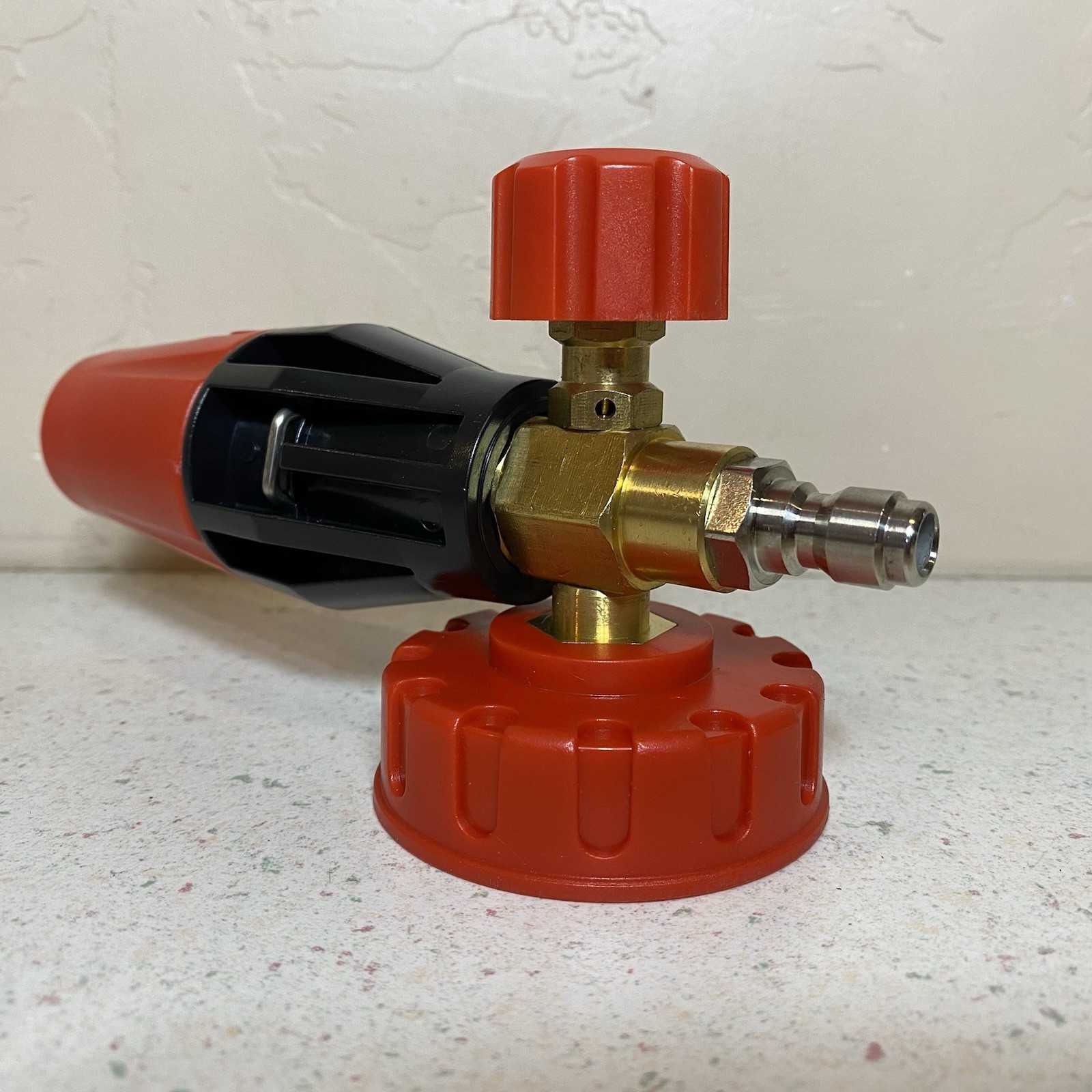 Adjustable Pressure Washer Turbo Nozzle with Quick Connect
