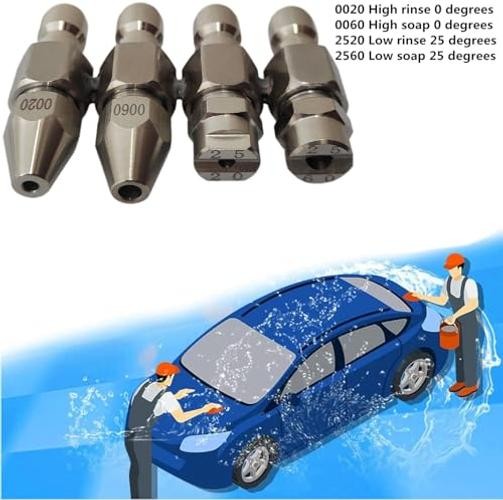 Pressure Washer Nozzle 7 GPM,Jrod Pressure Cleaning Nozzle Kit,4 Way J Rod