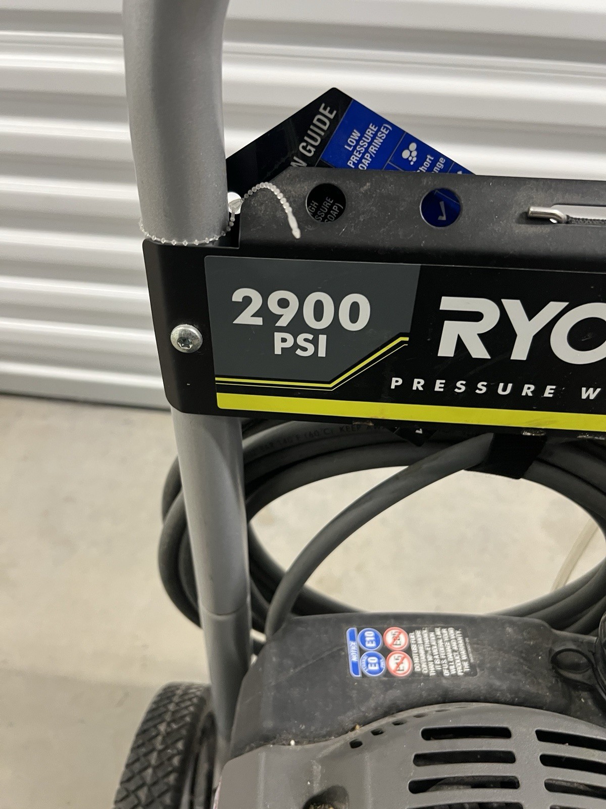Ryobi RY802925VNM Cold Water Gas Pressure Washer, 2.5 GPM, 2900 PSI