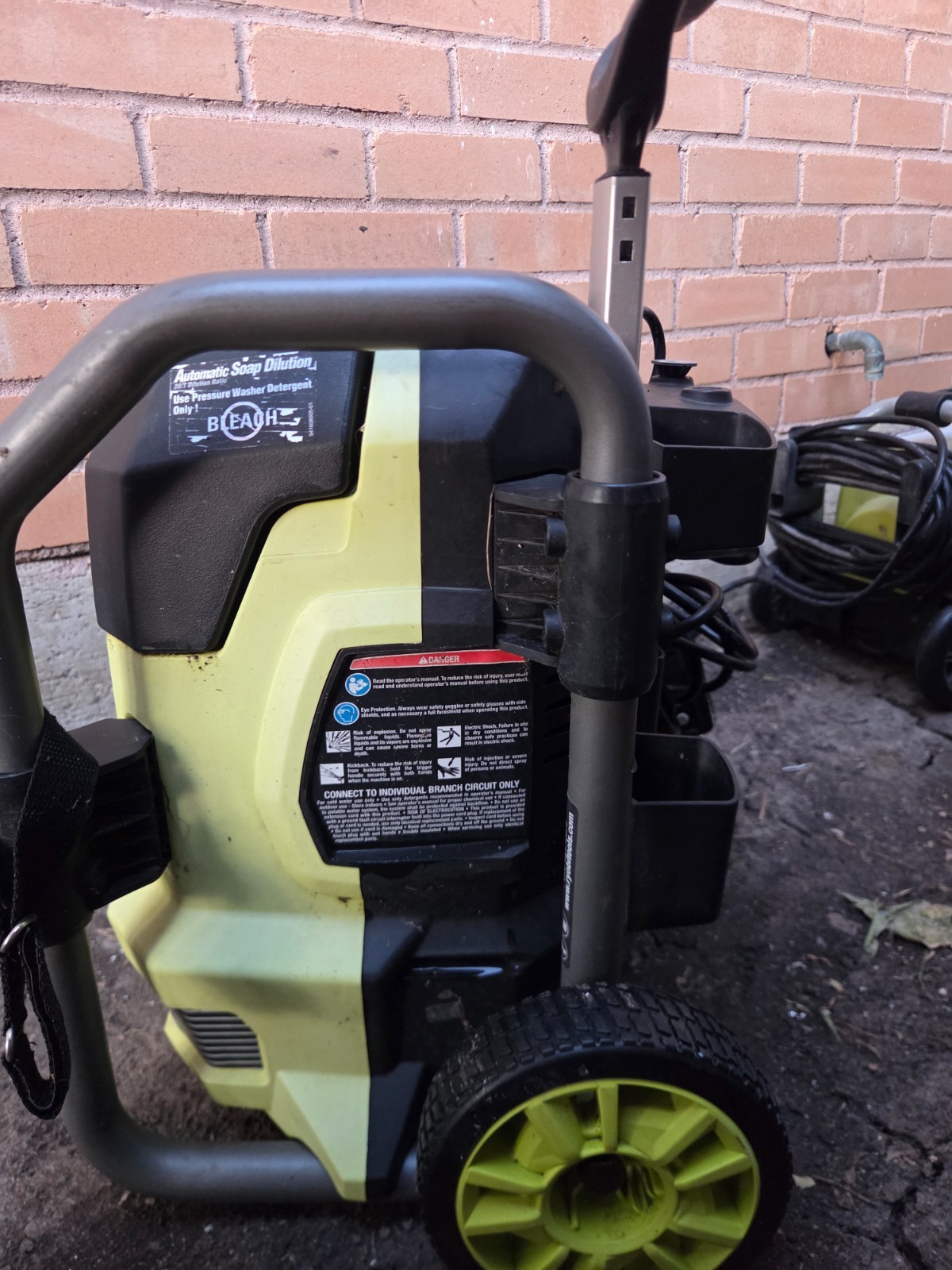 RYOBI 2000 PSI 1.2 GPM Cold Water Electric Pressure Washer pump only NO