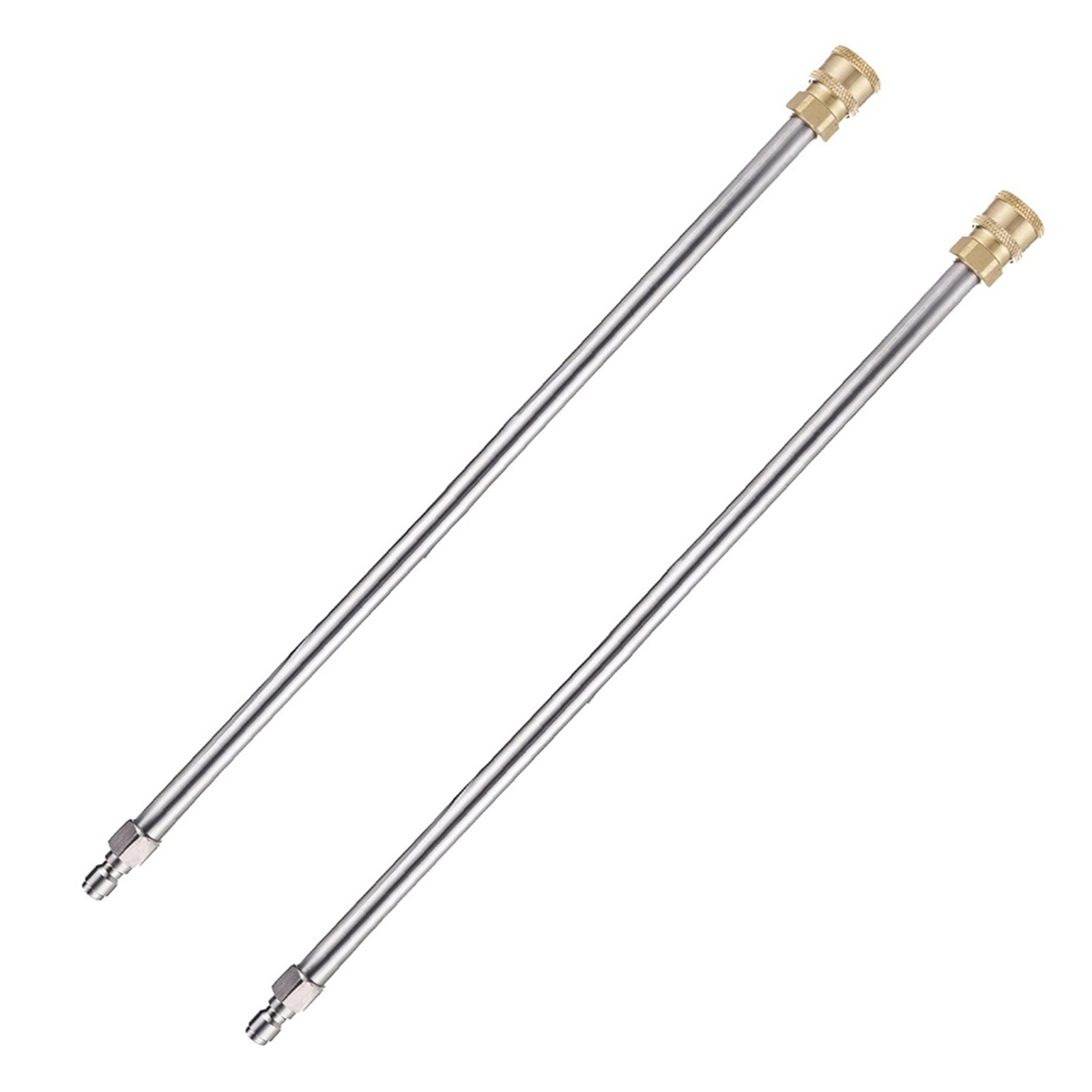 Pressure Washer Extension Wand, 17 Inch Stainless Steel 1/4 Inch Quick Connec…