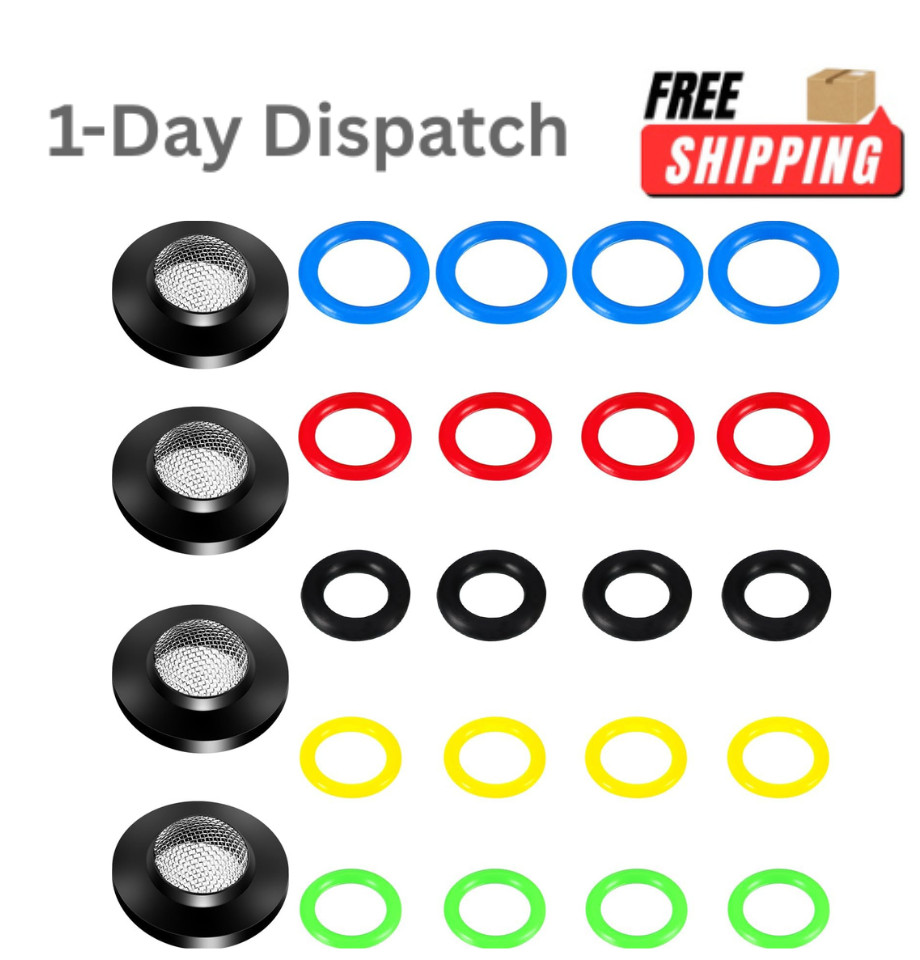 24 Pack O-Ring Pressure Washer Kit 6 Sizes for Pump Hose Gun Wand