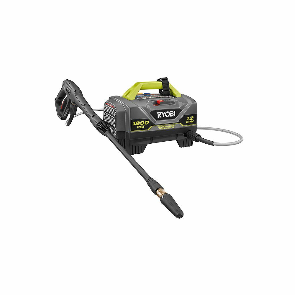 RYOBI CANADA 1,800 PSI 1.2 GPM Electric Pressure Washer, AiWaWa CA