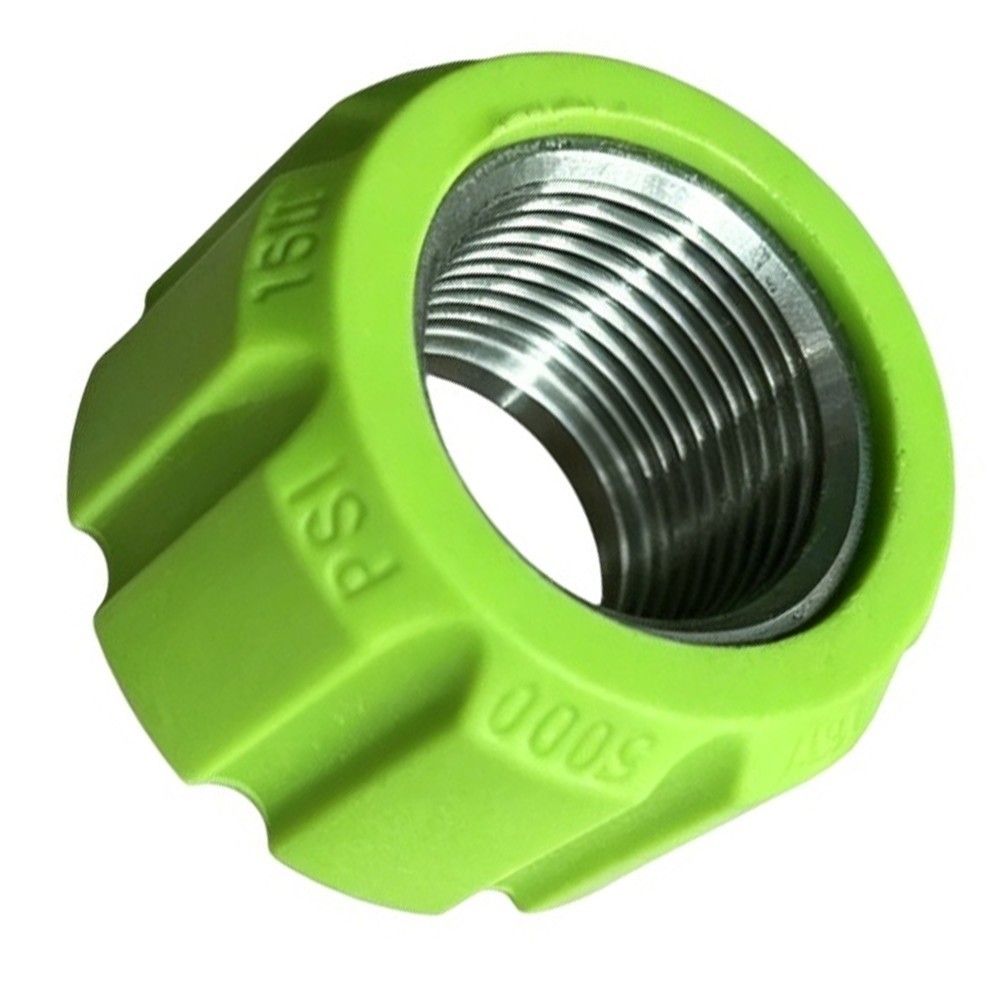Green Plastic Knob Ring Nut for Foaming Pot – Bubble Foaming Pot Accessory Set