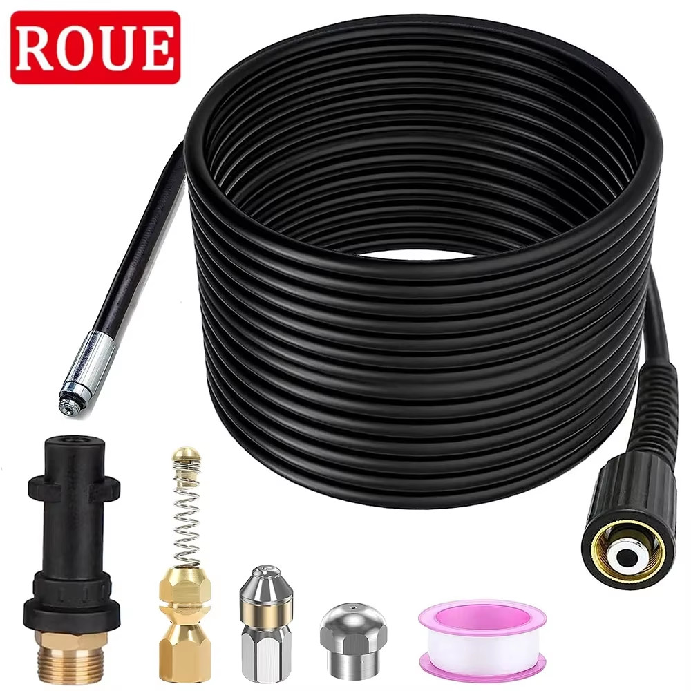 High Pressure Pipe Cleaning Hose Drain Cleaner Pipe for Karcher K2K7/HD/HDS Univ
