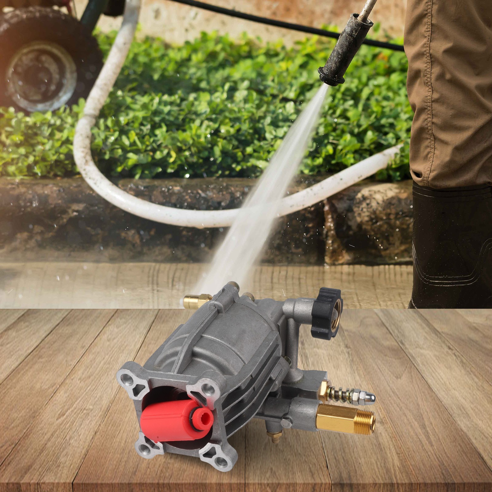 For 180 To 225 Cc Engines 3400 PSI Pump Adjustable Unloader Enhanced Performance