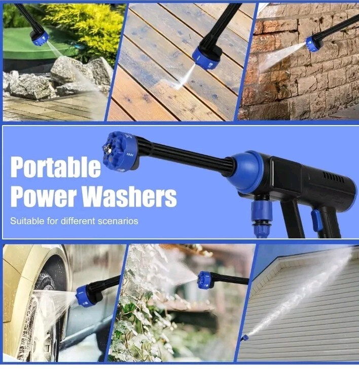 Electric Power Washer – 725PSI 1.0GPM Portable Power Cleaner