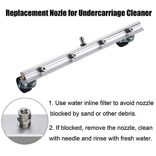 M MINGLE Universal Replacement Nozzle, Pressure Washer Water Broom, Surface C…