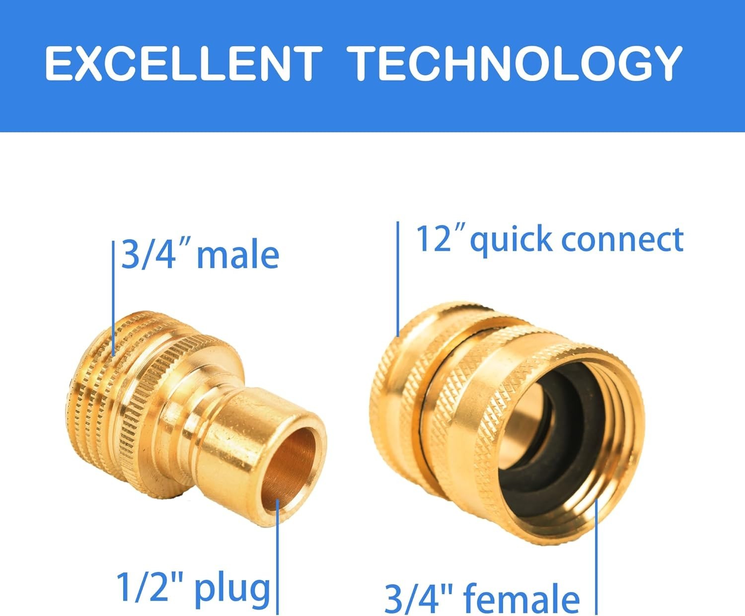 9-Pack Pressure Washer Adapter Set: M22 Quick Disconnect for Optimal Cleaning