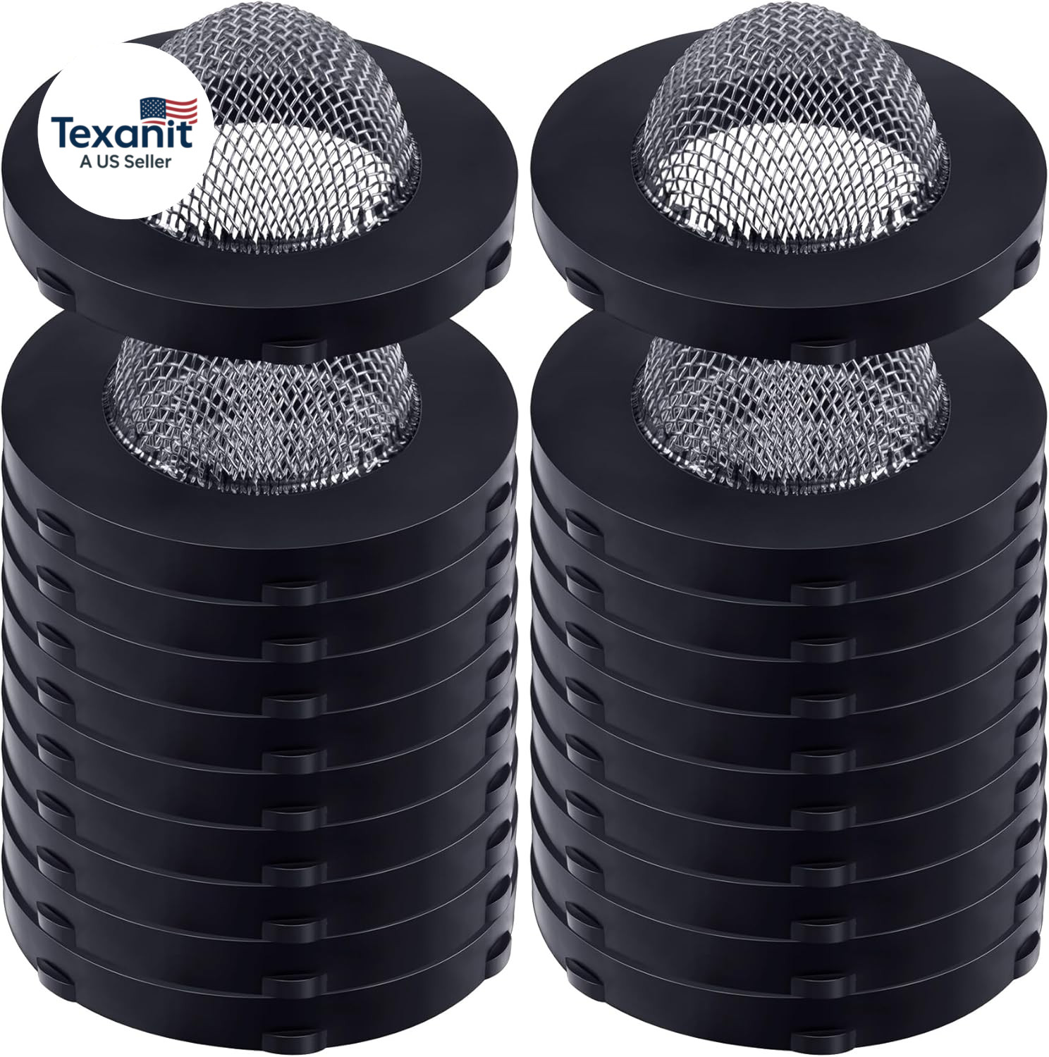20 Pcs Hose Filter Washers, Stainless Steel Hose Screen Inlet Hose Coupling with