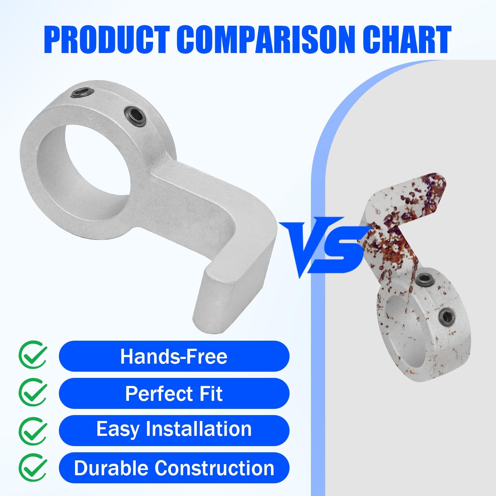 99000241 Fuel Nozzle Holder for 3/4″ Gas Pump Nozzle Water Hose – 2 PCS