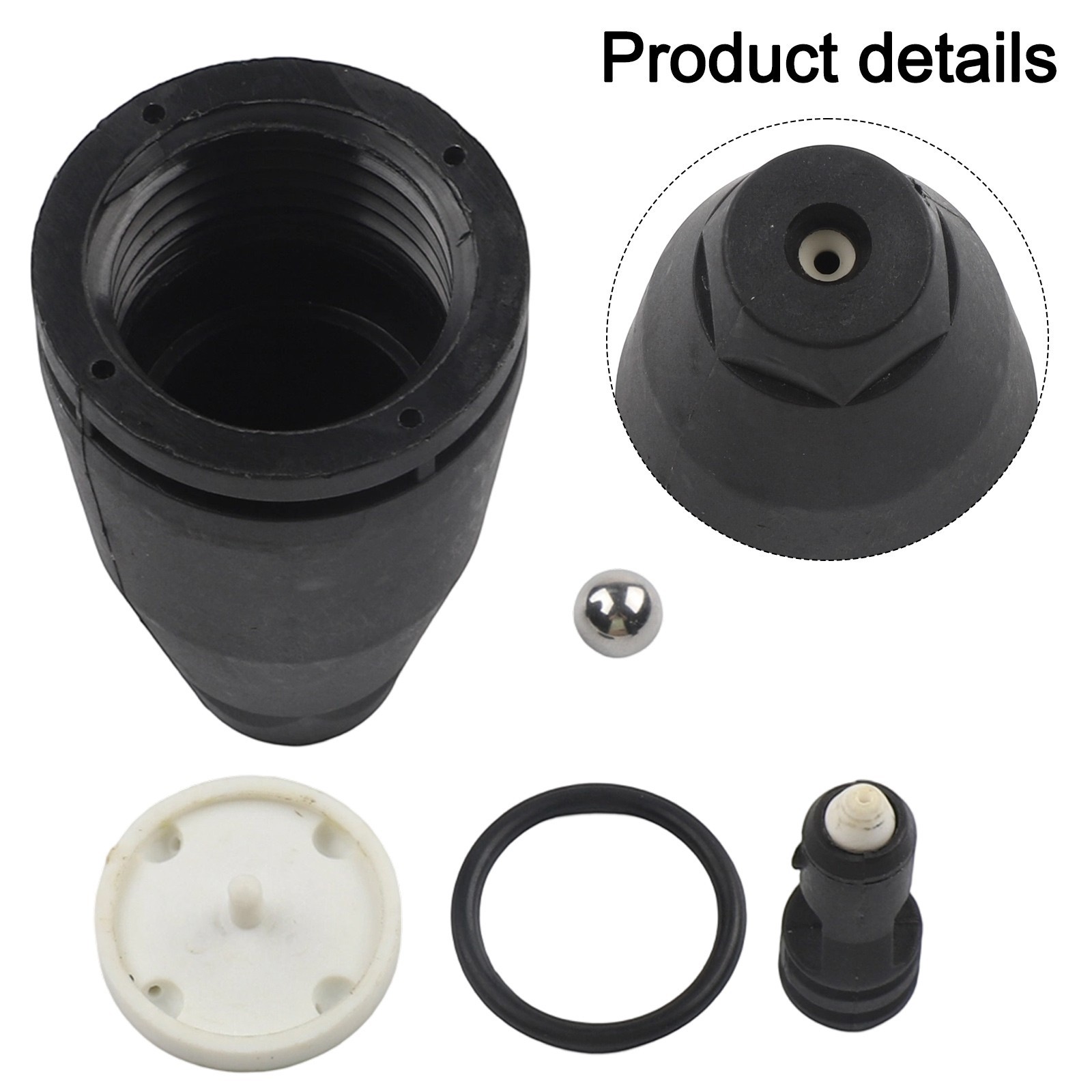 Replacement Turbo Nozzle Kit with Brass and Plastic Parts For for Karcher K2 K5