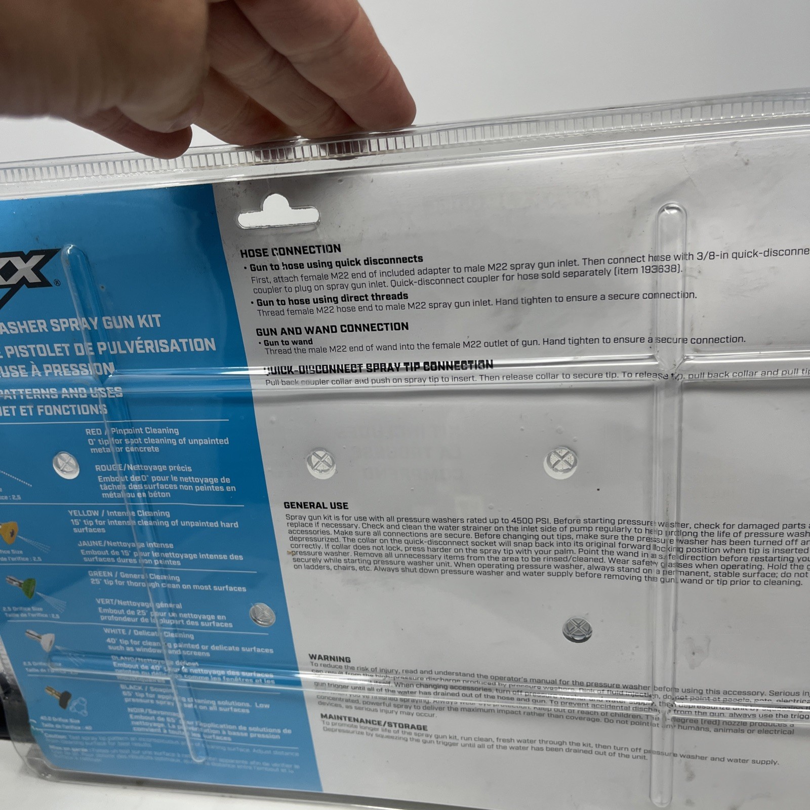 Surface Max 4500 PSI Pressure Washer Spray Gun Kit – New Sealed
