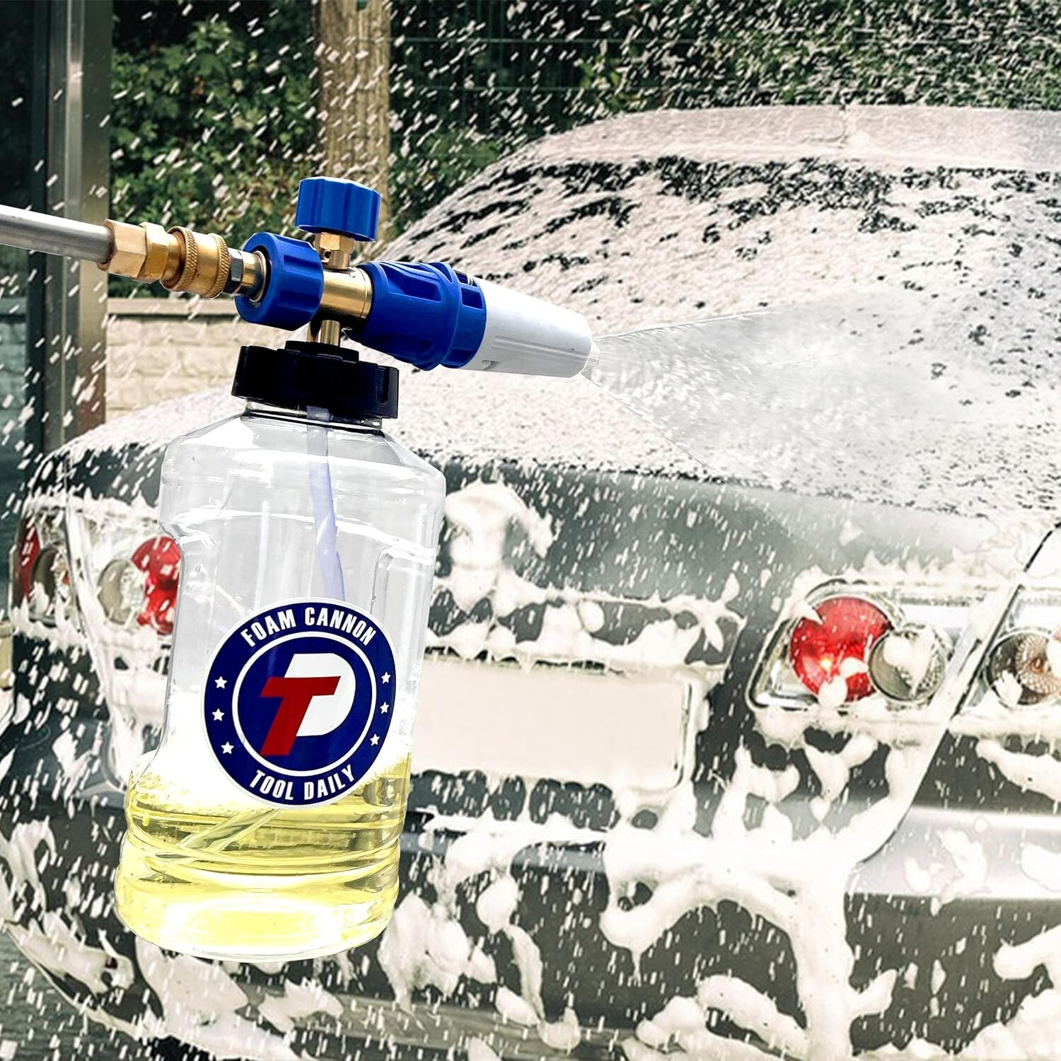 Efficient Foam Cannon for Multipurpose Cleaning – Upgraded Features Included