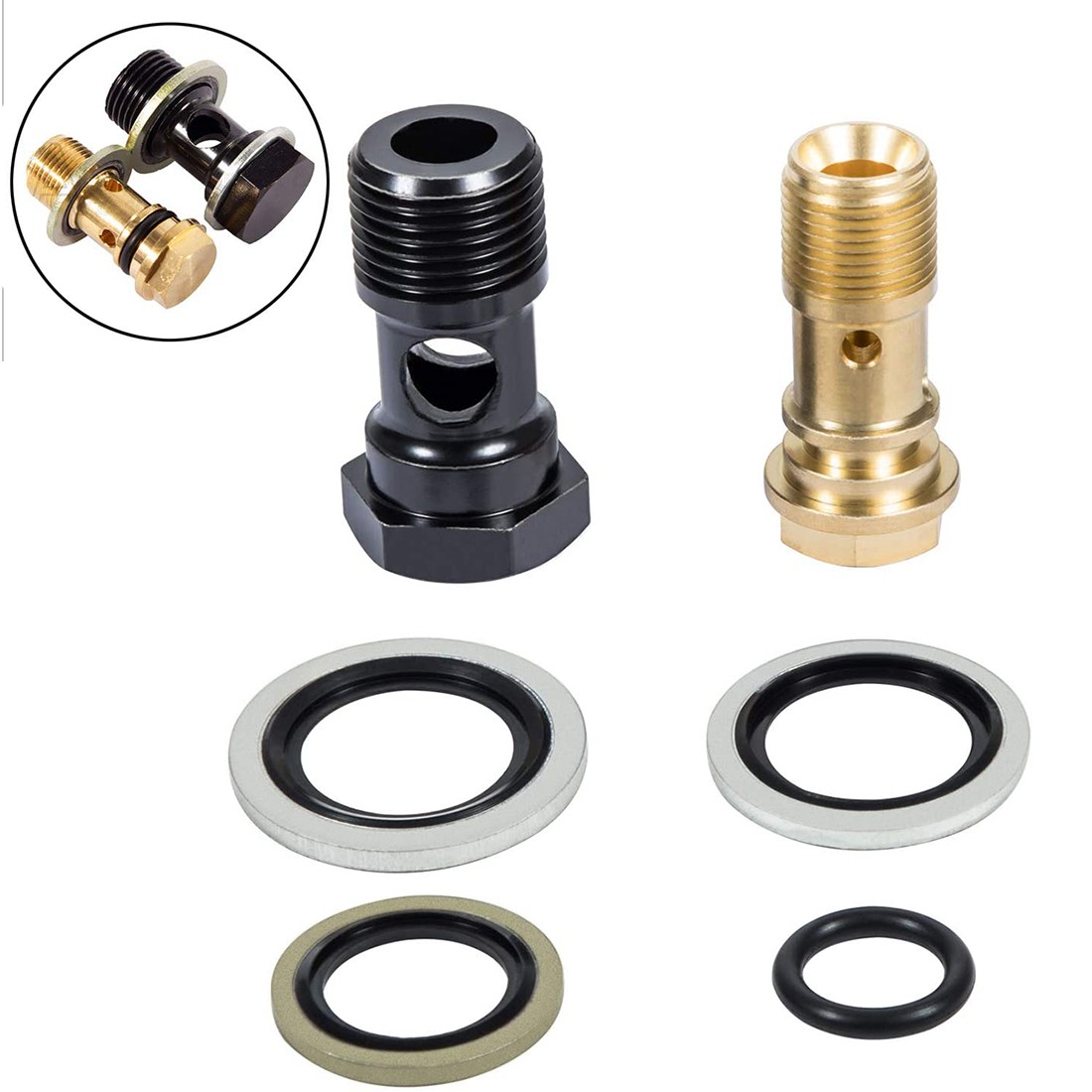 AR2119 Gymatic 3/B Unloader Mounting Bolt Kit for Annovi Reverberi XM RK Series