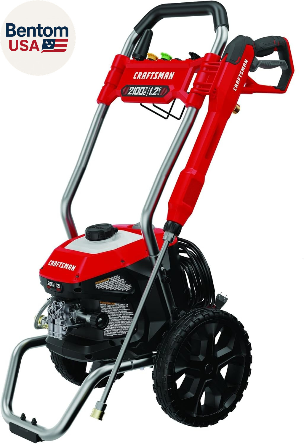 Electric Pressure Washer, Cold Water, 2100-PSI, 1.2 GPM, Corded (CMEPW2100)