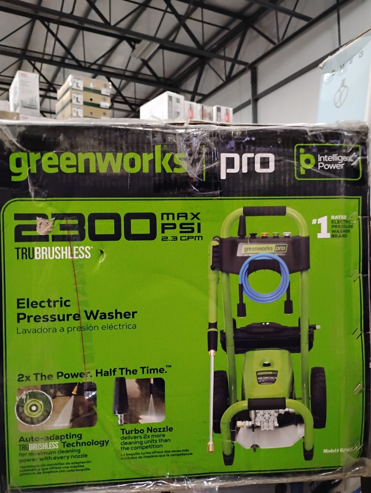 Greenworks Pro 2300-PSI 2.3-GPM Electric Pressure Washer