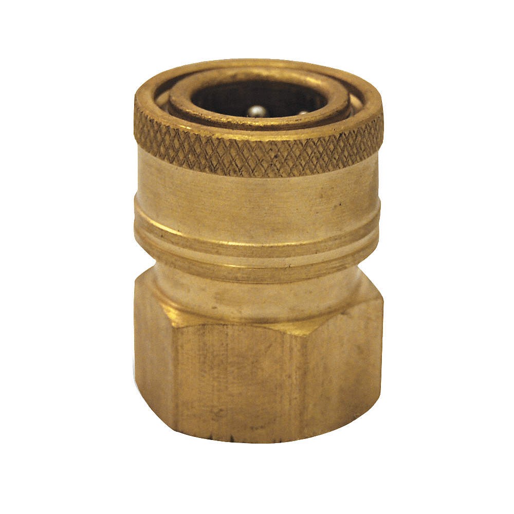GRAINGER APPROVED 1MDG7 Quick Connect Coupler,3/8 (F)NPT PK 10