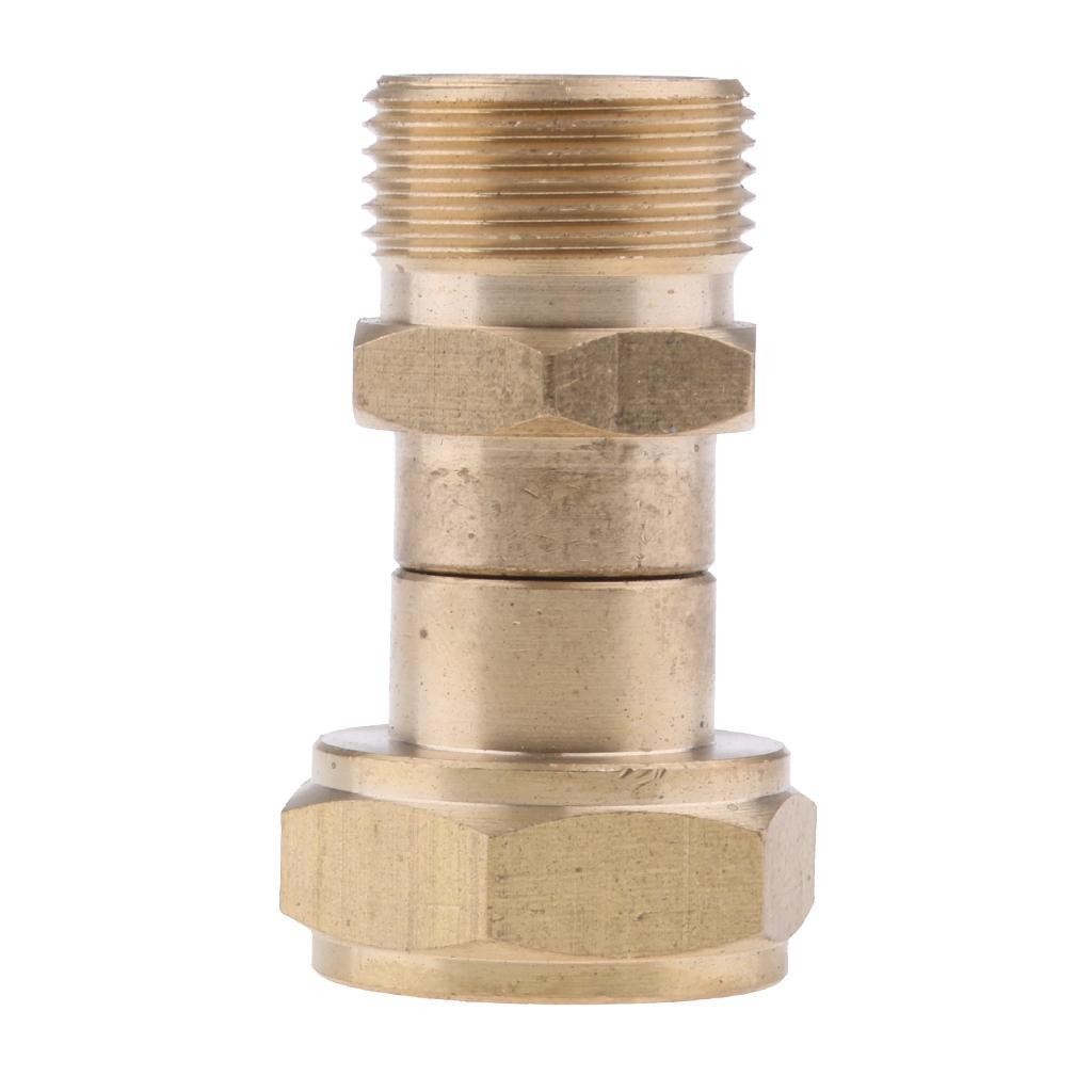 Swivels Brass Hose Coupling Thread 22mm mm F Adapter For