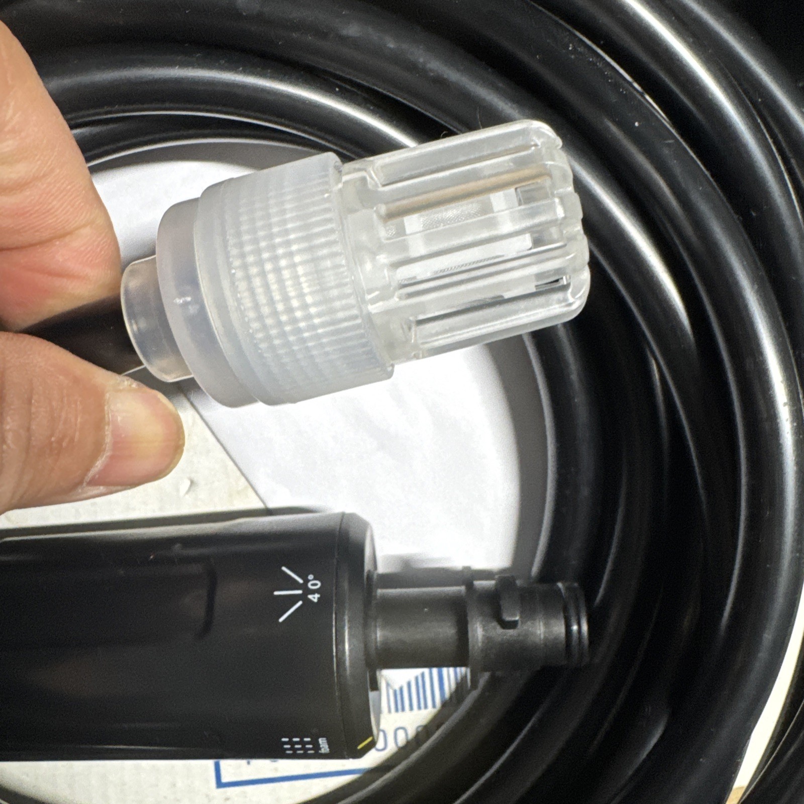 Portable Handheld Cordless Pressure Washer, Lithium Battery Powered