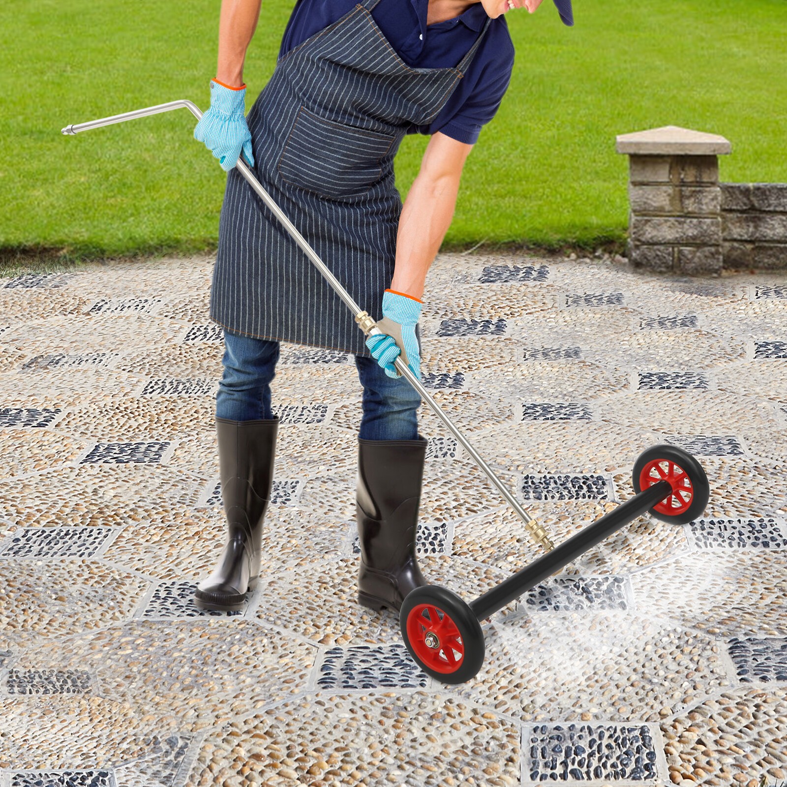 Under Car Cleaner Pressure Washer Water With Self Locking Nut For Driveway
