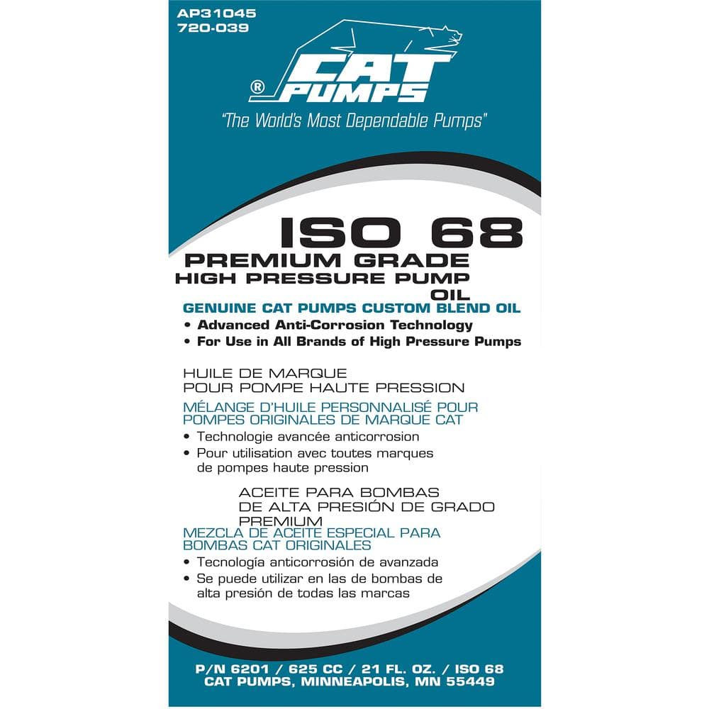 CAT 21 oz Pump Oil Premium Grade High Pressure Washer Lubricant Anti-Corrosion