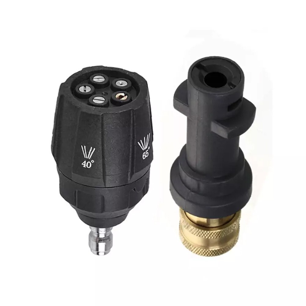 5-in-1 Adjustable Pressure Washer Nozzle 1/4″ Quick Connector For Karcher K2-K7