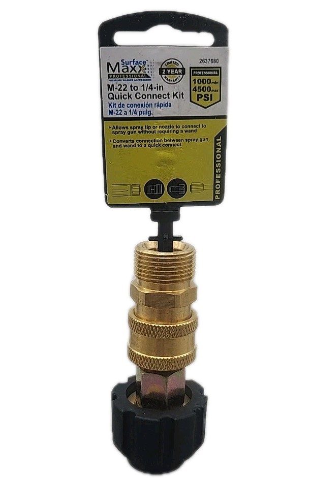 Surface Maxx M-22 to 1/4-in Quick Connect Kit [113]