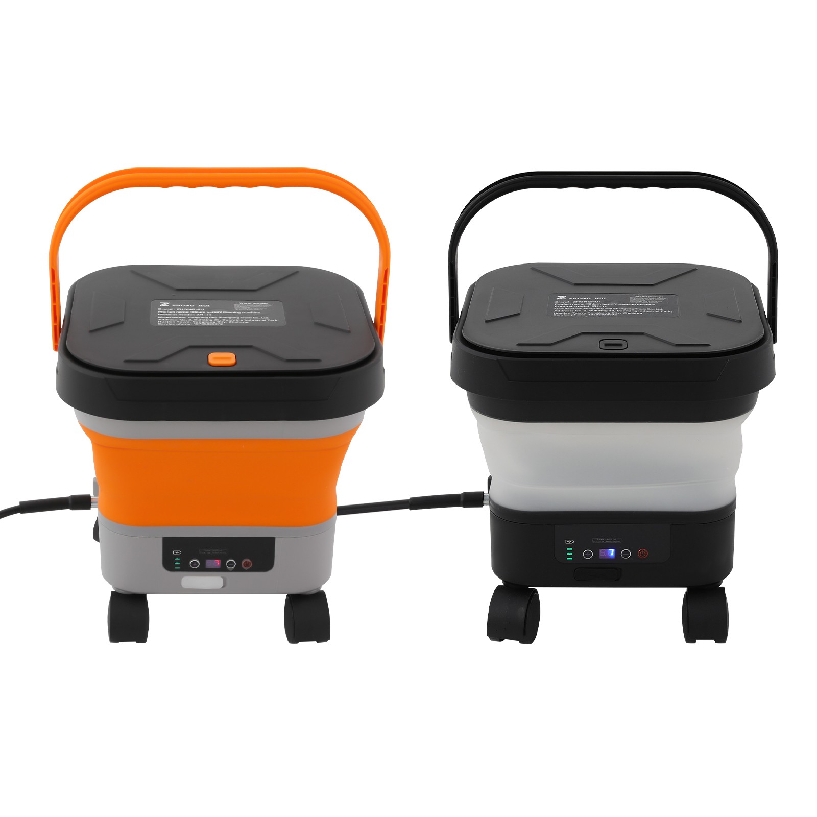 7 Gears Multifunction Pressure Washer Foldable Car Wash Machine 2-Color-Select
