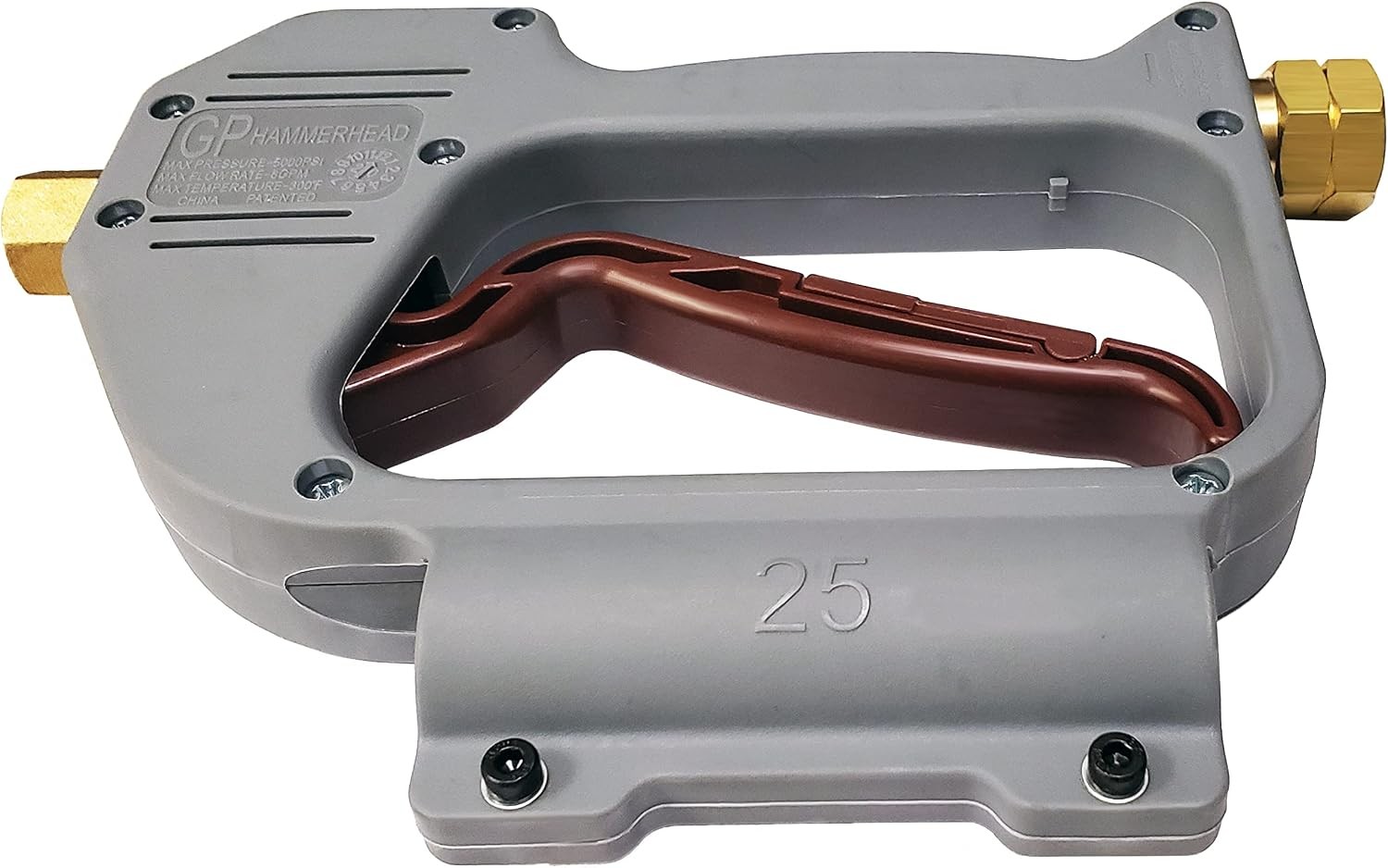 Replacement Horizontal Spray Gun for all General Pump GP Hammerhead Surface