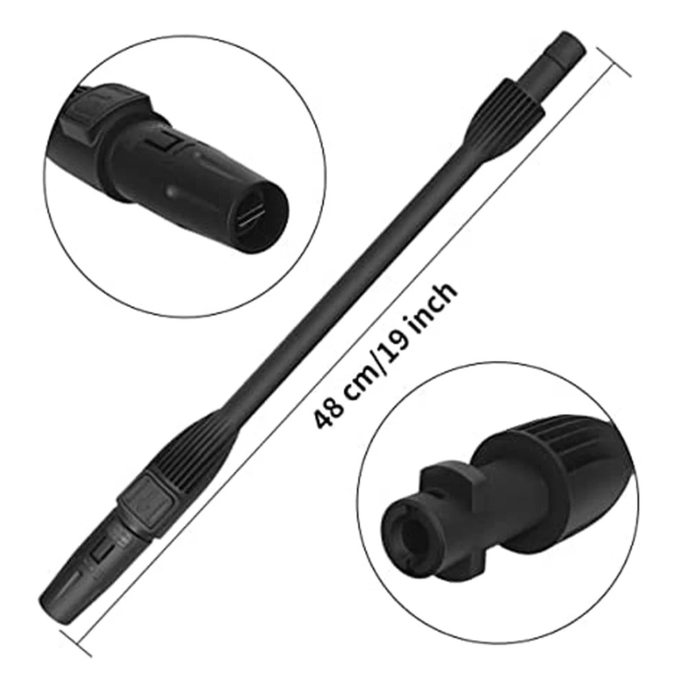High Pressure Spray Lance for Karcher K2 K3 K4 K5 K6 K7, Adjustable Spray Nozzle