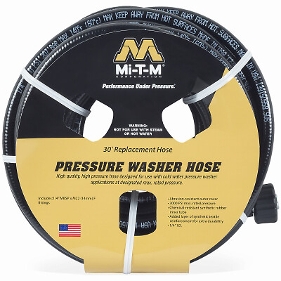 AW-0015-0239 Pressure Washer Hose, 30-Ft. – Quantity 1