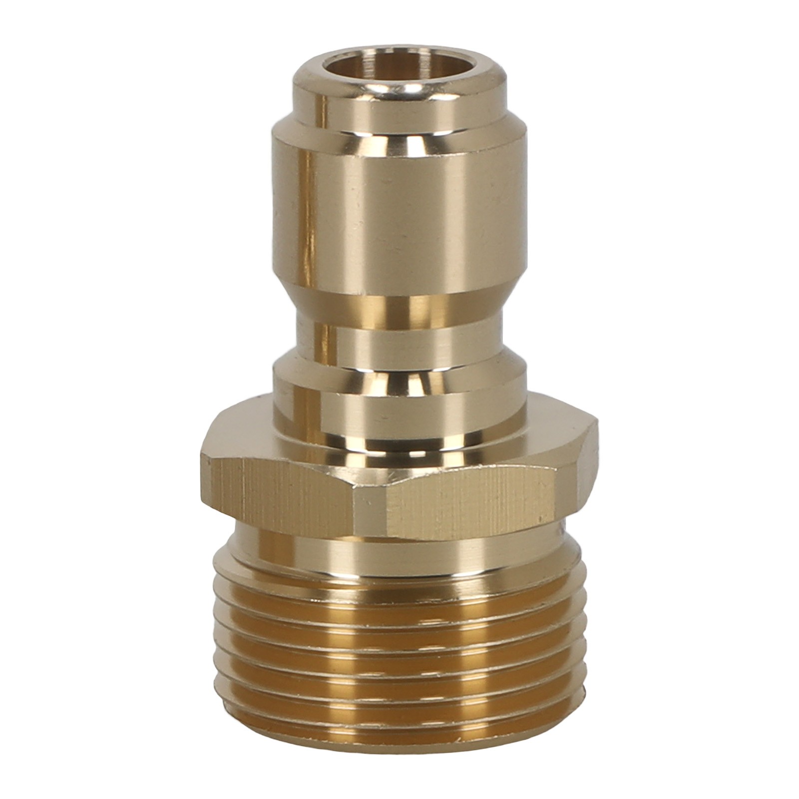 High Pressure Washer Adapter M22-15 Swivel to 3/8″ QC Brass Connection Kit 4pc