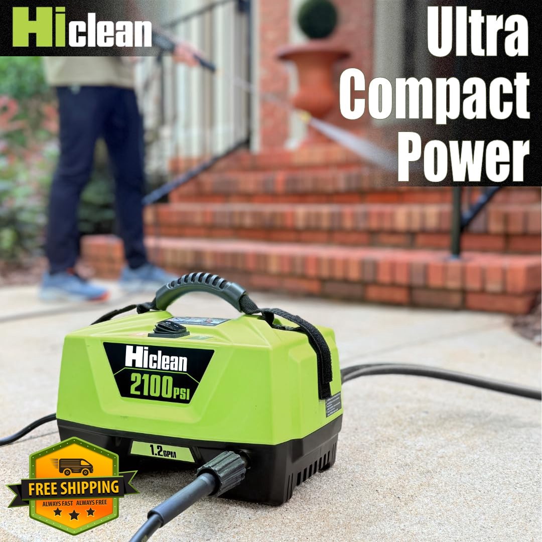 Hiclean 2100 Max PSI Pressure Washer