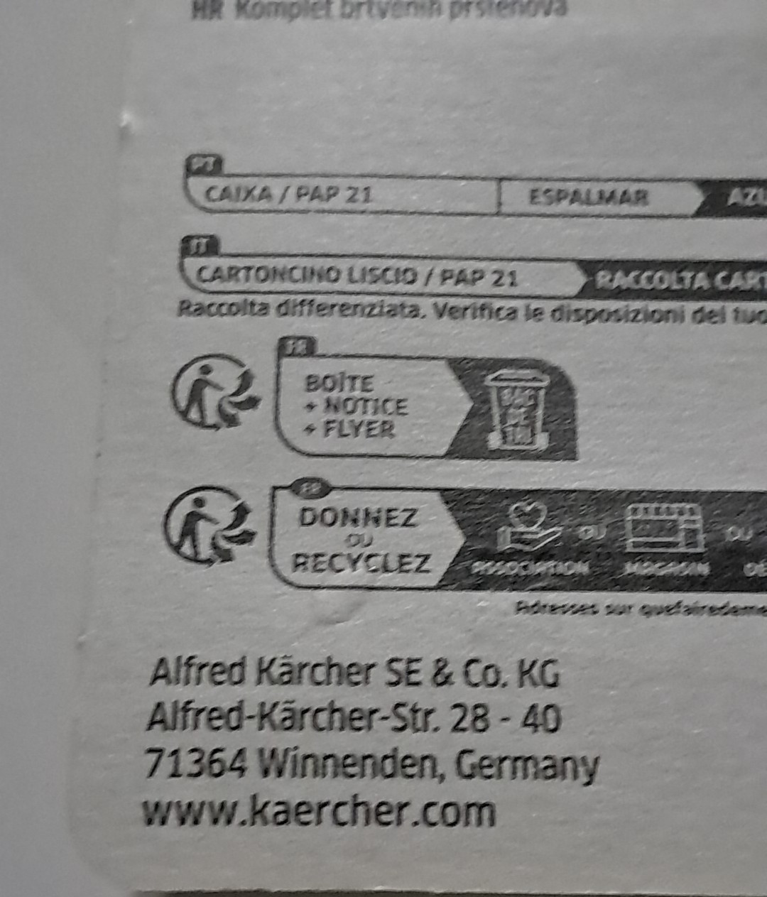 Genuine Karcher O Ring Set 2.640-729.0 Kits K2 K3 K4 K5 K6 K7.
