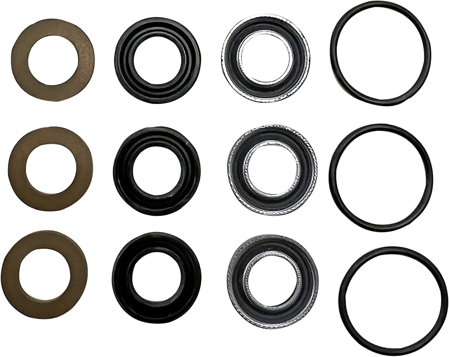 Simpson Low & High Pressure Washer Pump Seals 12 Piece Kit Seals for Pressure