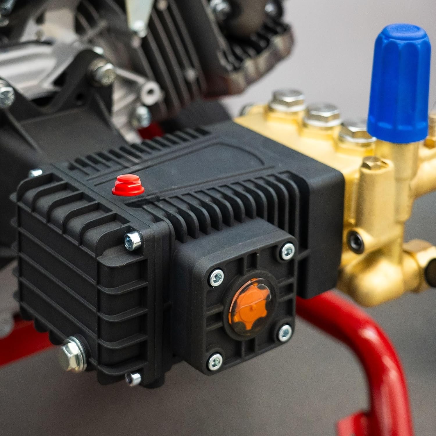 Pressure Washer Pump, 4400PSI 4GPM 1″ Shaft Horizontal Triplex Plunger Power …