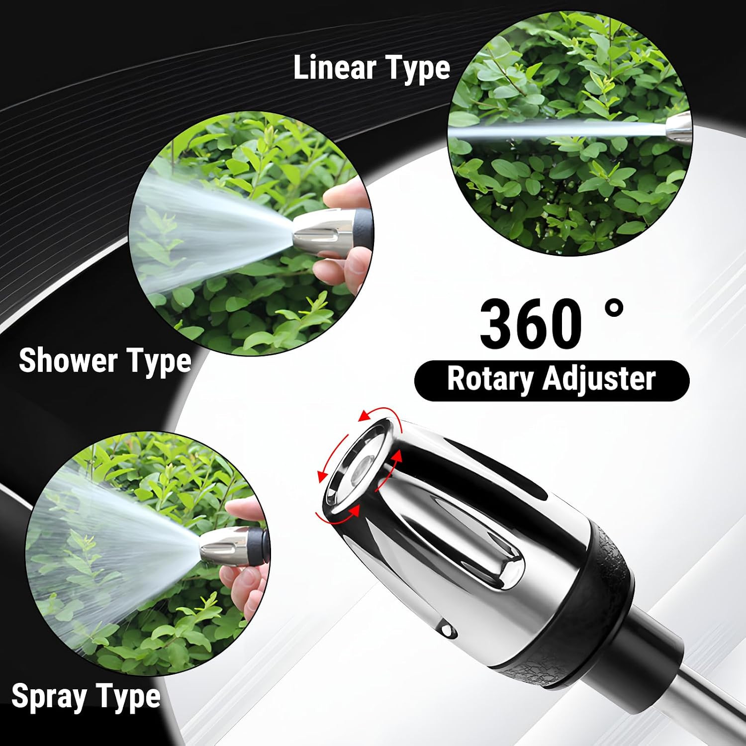 Pressure Washer, High Pressure Water Gun, Portable Washer for Car, Floor, Wall C