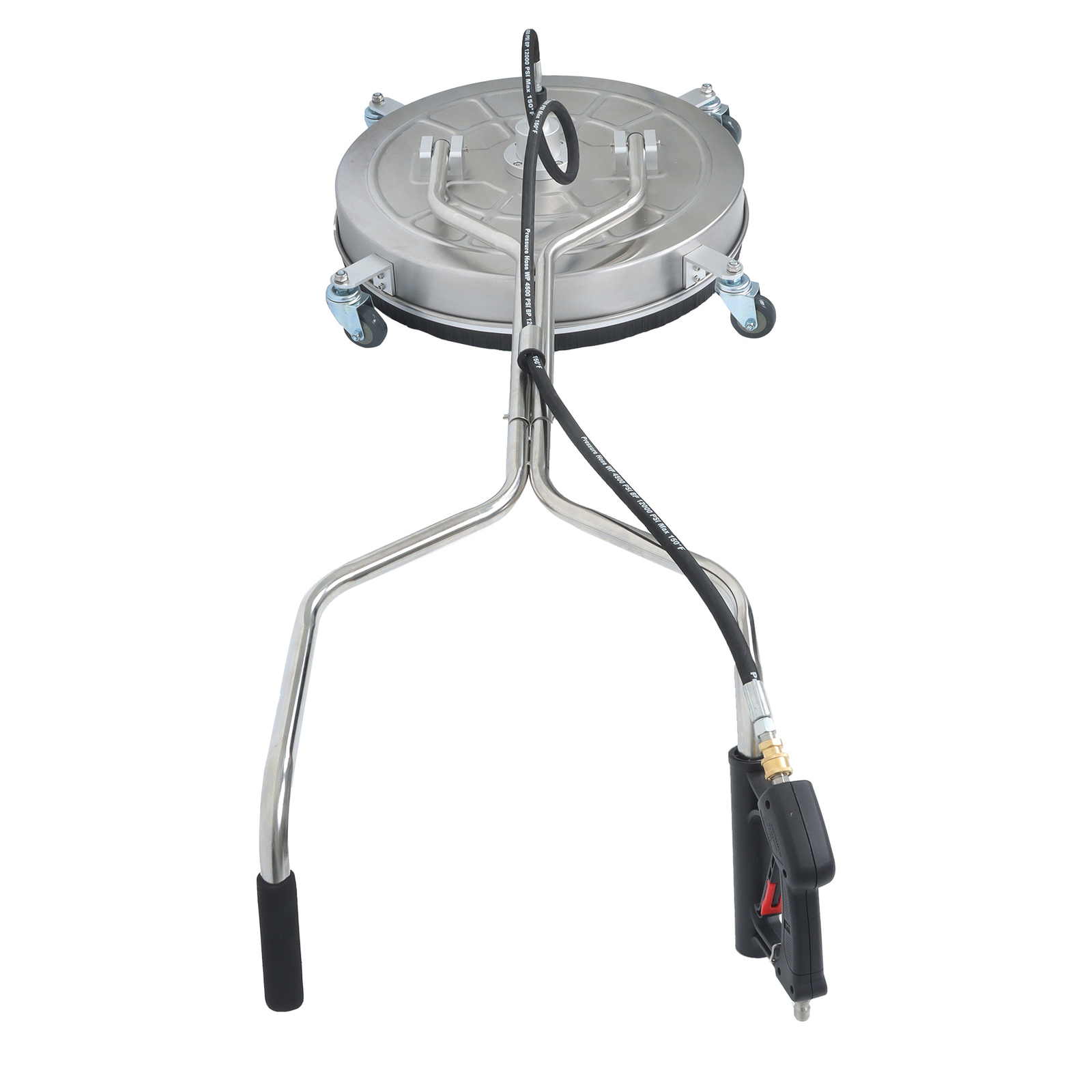24″ Pressure Washer Surface Cleaner Stainless Steel Dual Handle Surface Cleaner