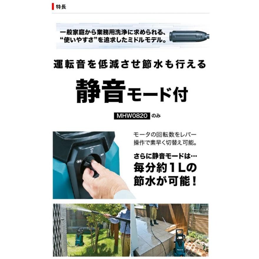 Makita MHW0820 High Pressure Washer