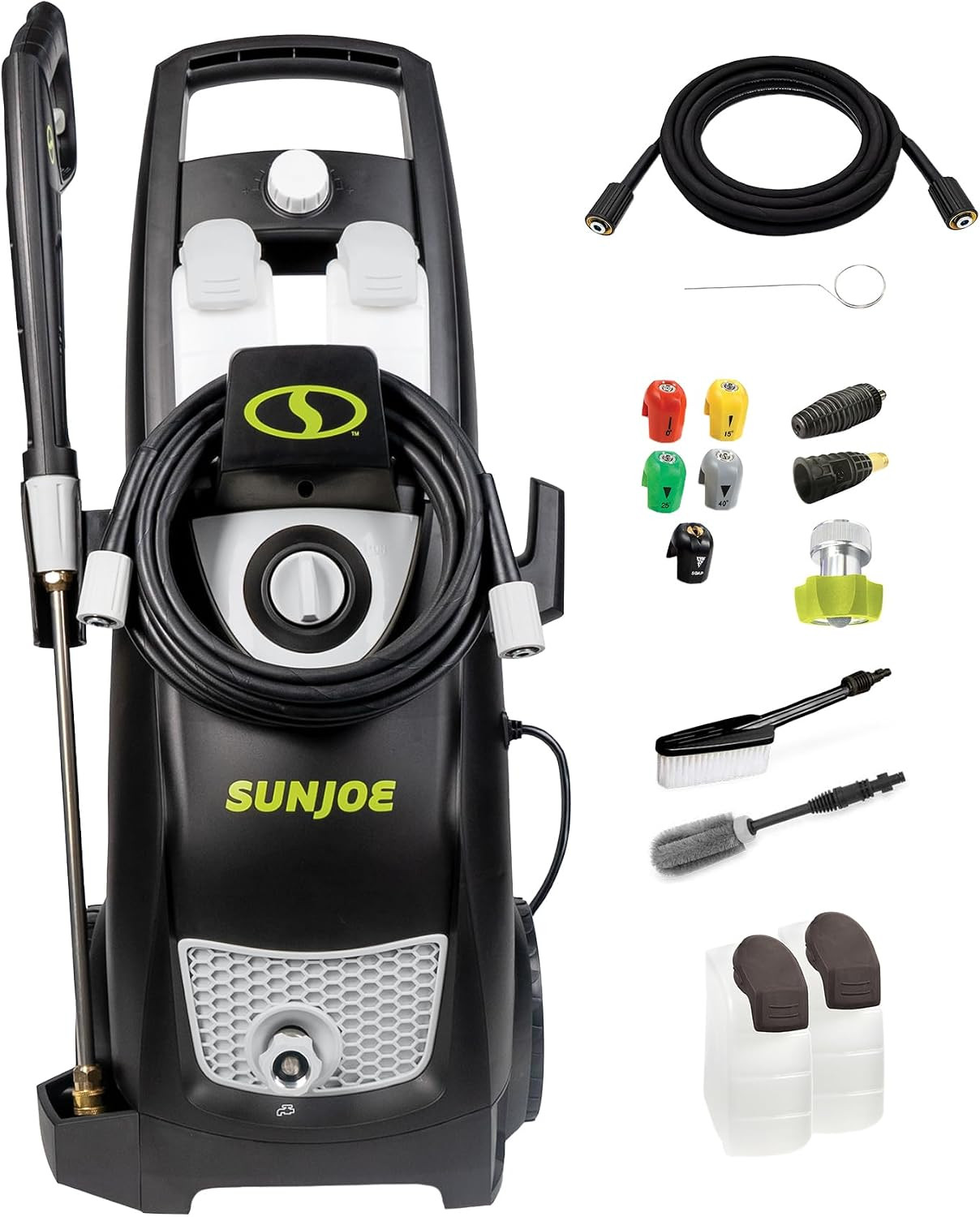 Pressure Washer, Electric Power Washer W/Extension Spray Wand and Hose, 2030 Max