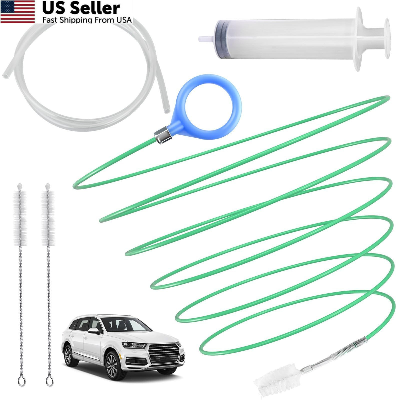 Auto Sunroof Drain Cleaning Tool, 120 Inch Flexible Tube 120 kits