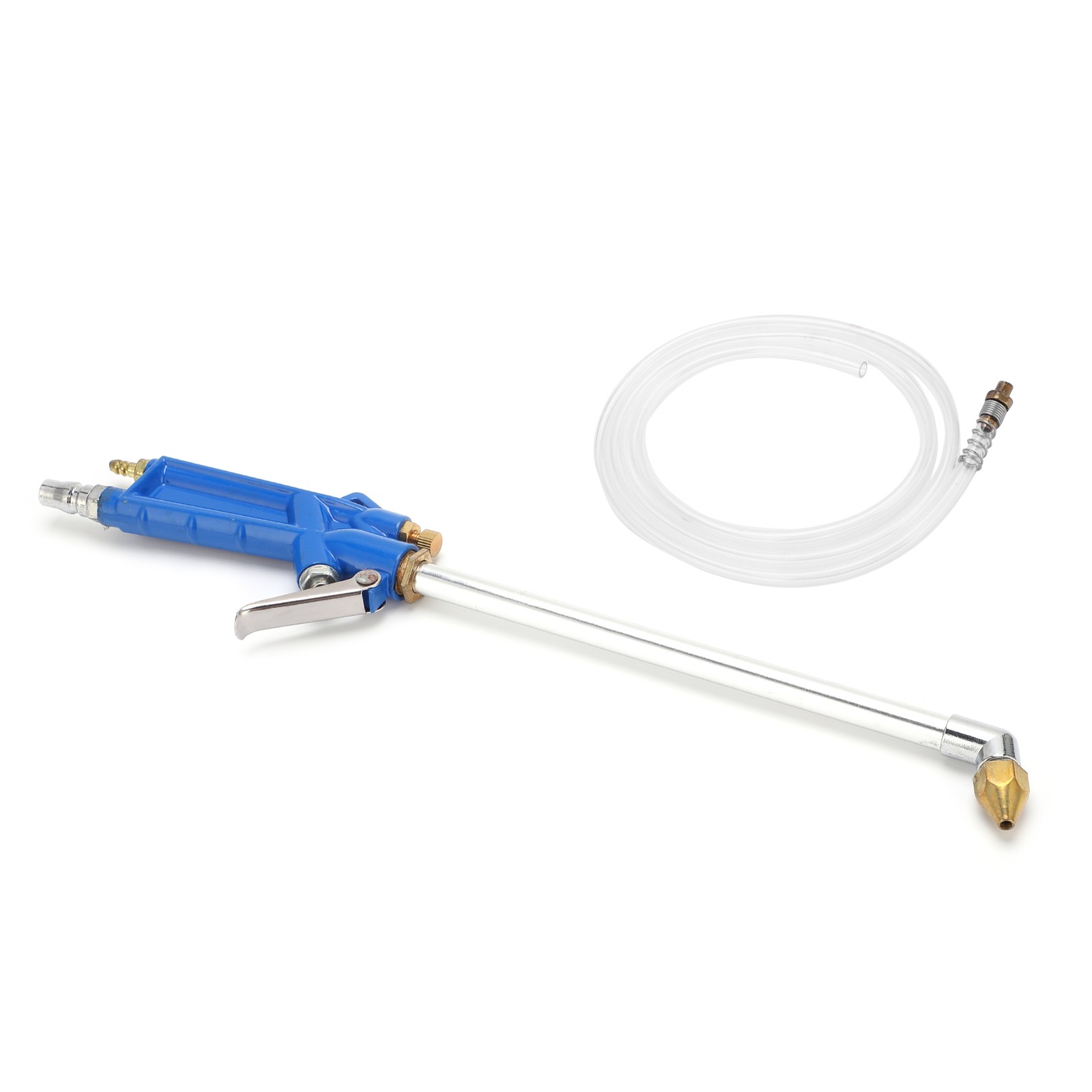 Car Washer Water Spray Gun Steel With 120cm/47in Long Hose Universal For Engine
